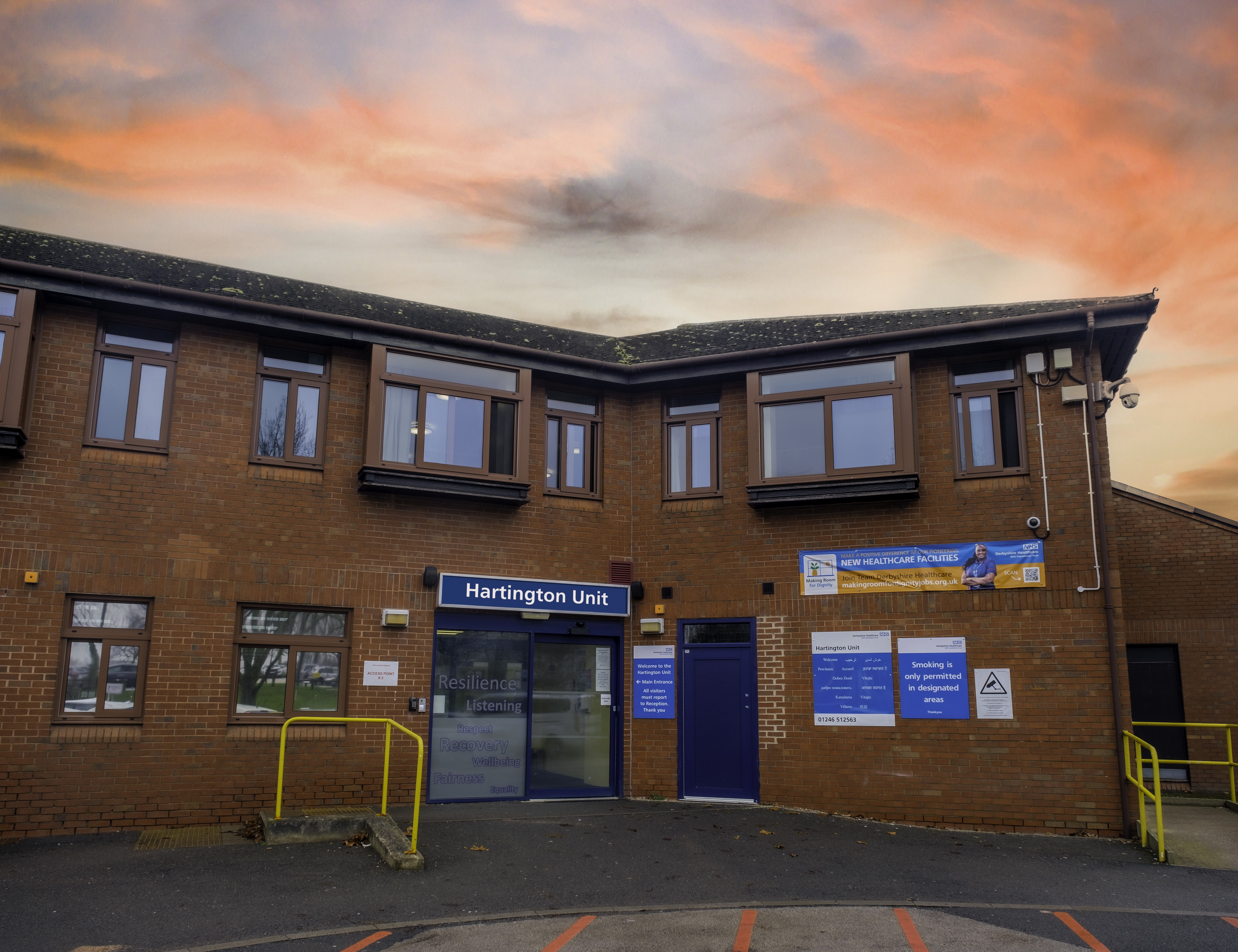 Picture of the Hartington Unit at Chesterfield Royal Hospital Picture of the Hartington Unit at Chesterfield Royal Hospital