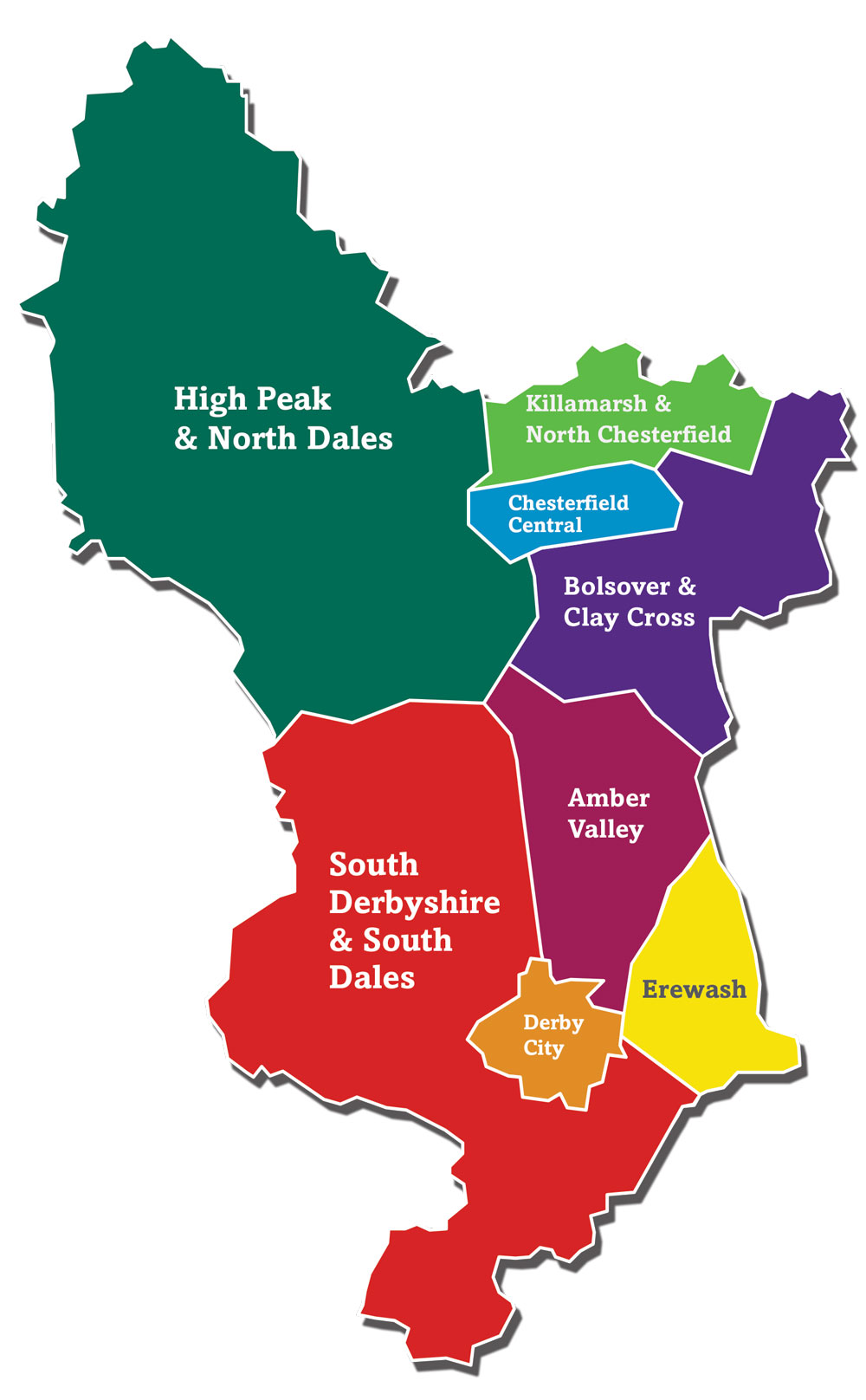 map of local regions