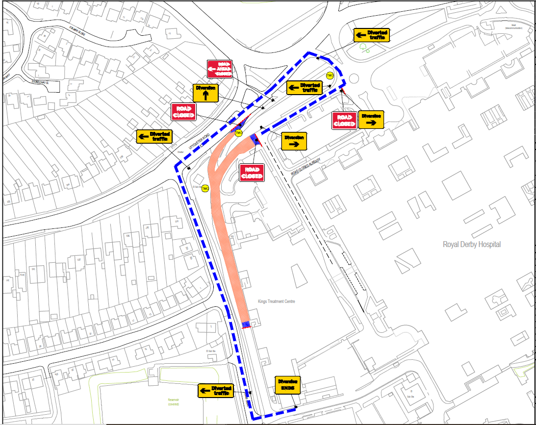 Radbourne Diversion July 2024.png